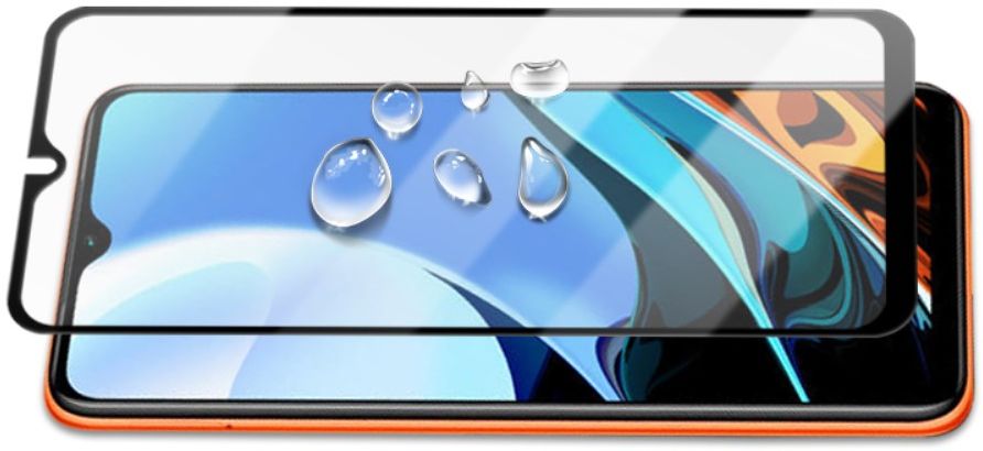 Amorus Xiaomi Redmi Note 9 / Redmi 9T Screen Protector 3D Glass afbeelding 5