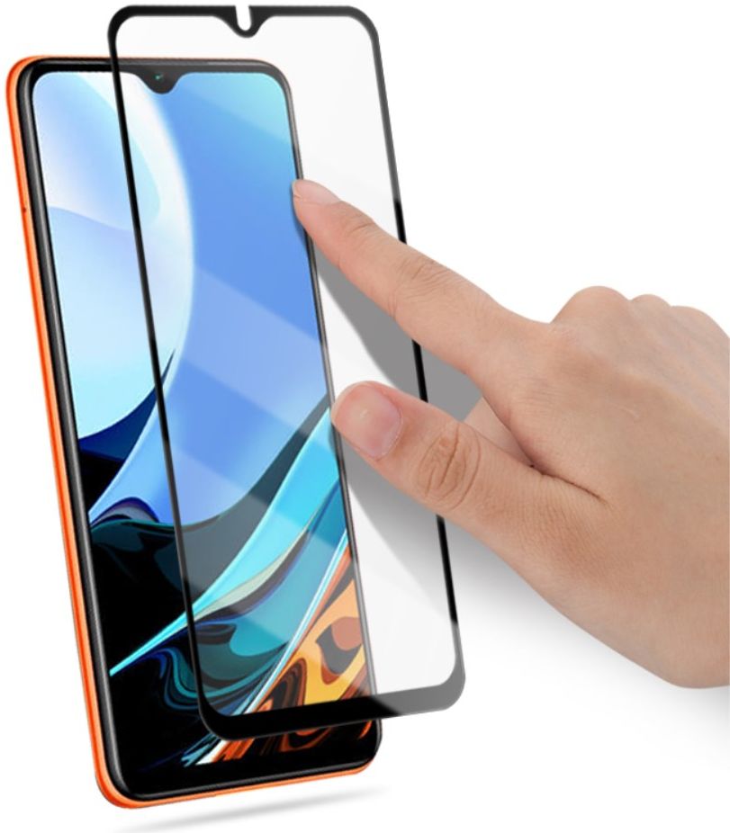 Amorus Xiaomi Redmi Note 9 / Redmi 9T Screen Protector 3D Glass afbeelding 6
