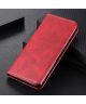 OnePlus 9 Hoesje Portemonnee Book Case Splitleer Rood
