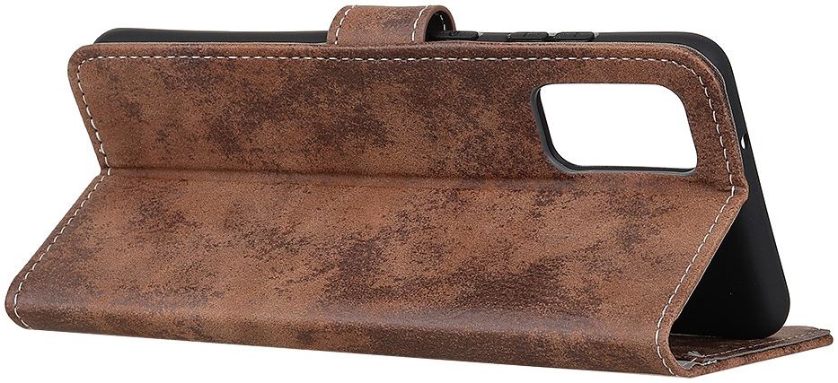 OnePlus 9 Hoesje Vintage Portemonnee Book Case Bruin afbeelding 6
