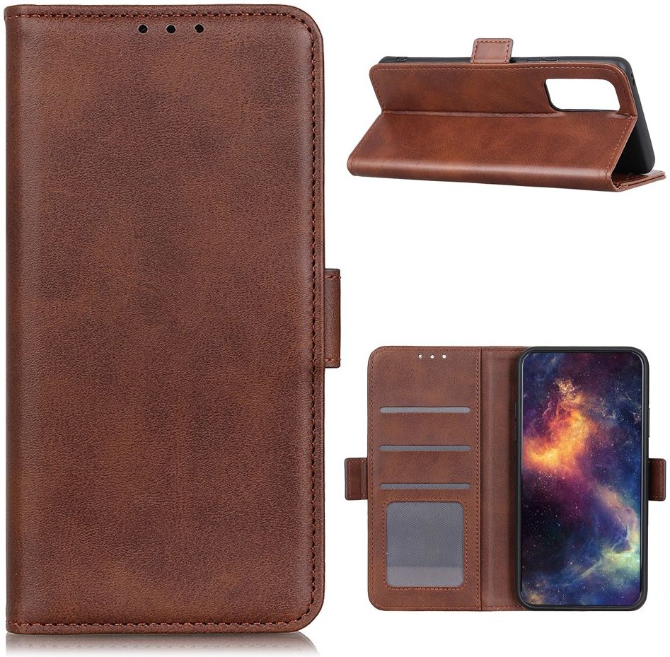 OnePlus 9 Pro Hoesje Portemonnee Book Case met Stand Bruin afbeelding 4