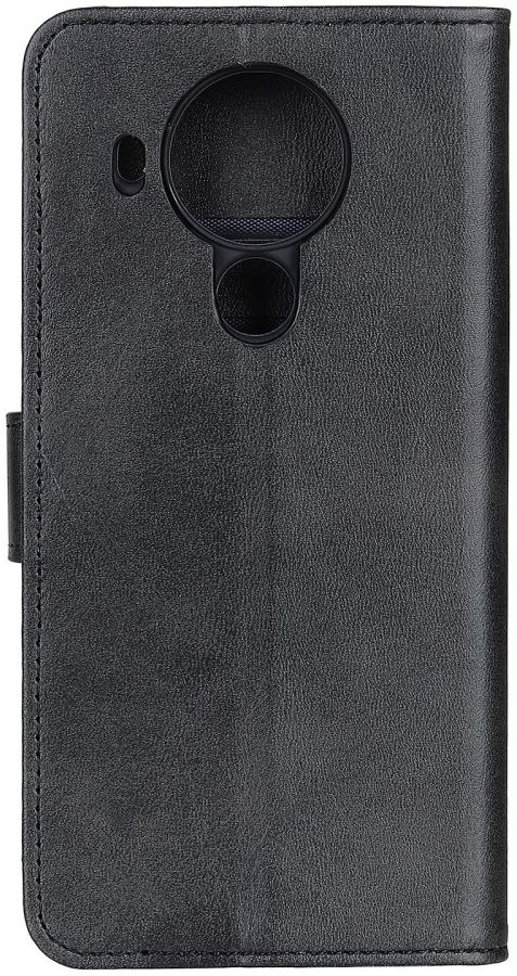 Nokia 5.4 Hoesje Wallet Book Case Zwart afbeelding 7