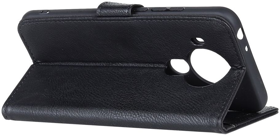 KHAZNEH Nokia 5.4 Hoesje Portemonnee Book Case Zwart afbeelding 7