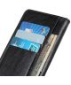 Nokia 5.4 Hoesje Wallet Book Case met Pasjes Zwart