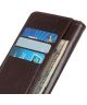 Nokia 5.4 Hoesje Wallet Book Case met Pasjes Coffee