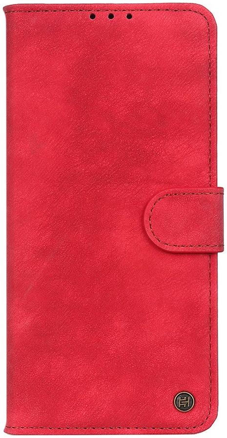 Nokia 5.4 Portemonnee Hoesje met Standaard Kunstleer Rood afbeelding 3