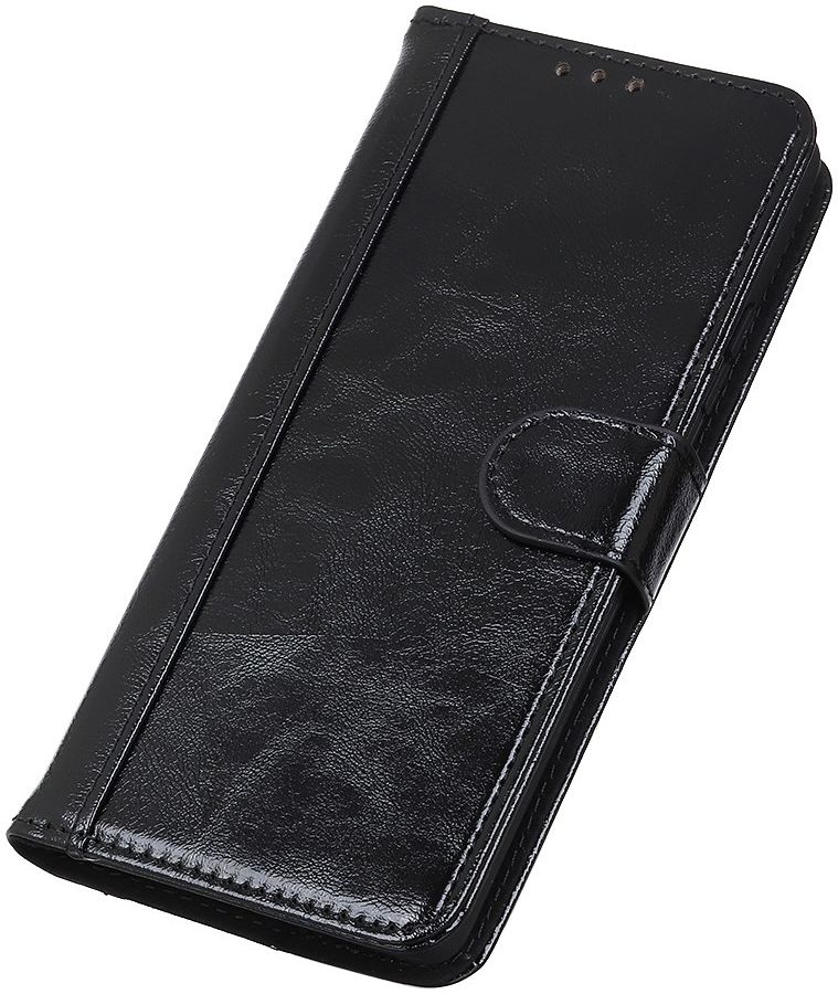 Nokia 5.4 Hoesje Wallet Book Case Kunstleer Zwart afbeelding 8