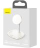 Baseus Bureau Houder Draadloos Opladen 15W voor Apple MagSafe Wit