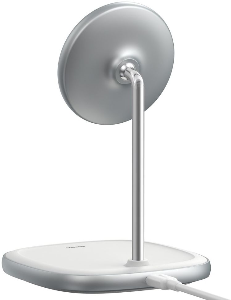 Baseus Bureau Houder Draadloos Opladen 15W voor Apple MagSafe Wit afbeelding 21