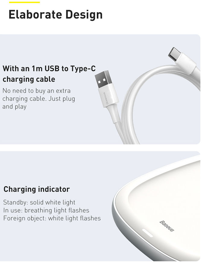 Baseus Bureau Houder Draadloos Opladen 15W voor Apple MagSafe Zwart afbeelding 19