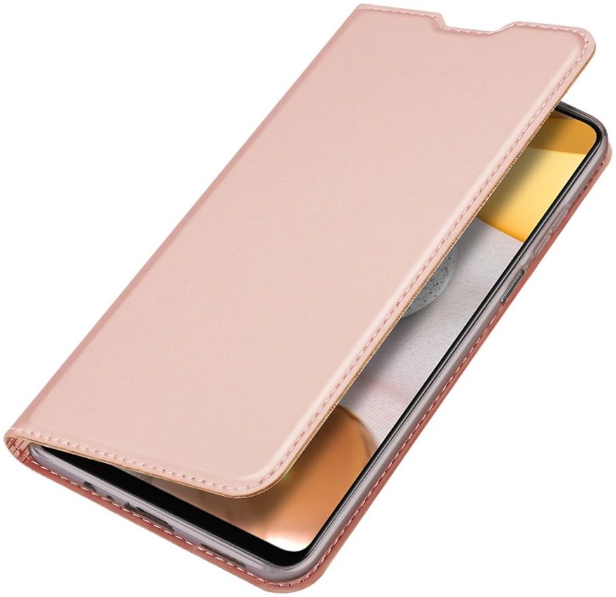 Dux Ducis Skin Pro Series Samsung Galaxy A12 Hoesje Portemonnee Roze afbeelding 1