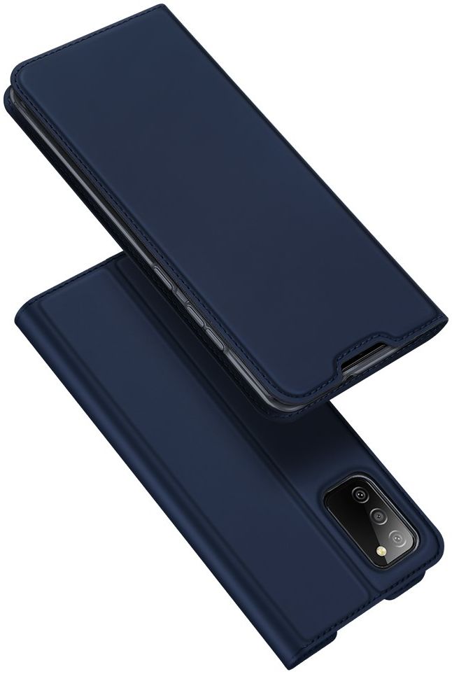Dux Ducis Skin Pro Series Samsung Galaxy A02s Hoesje Portemonnee Blauw afbeelding 6