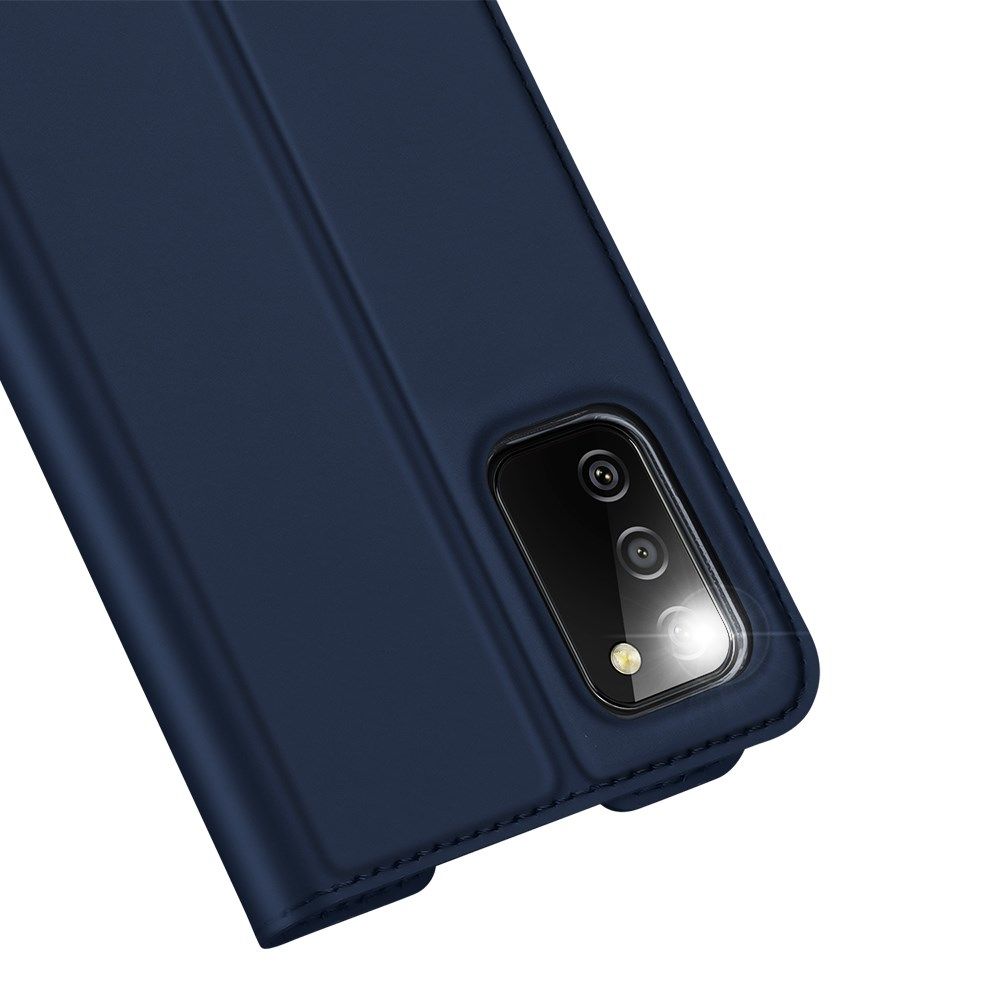 Dux Ducis Skin Pro Series Samsung Galaxy A02s Hoesje Portemonnee Blauw afbeelding 7