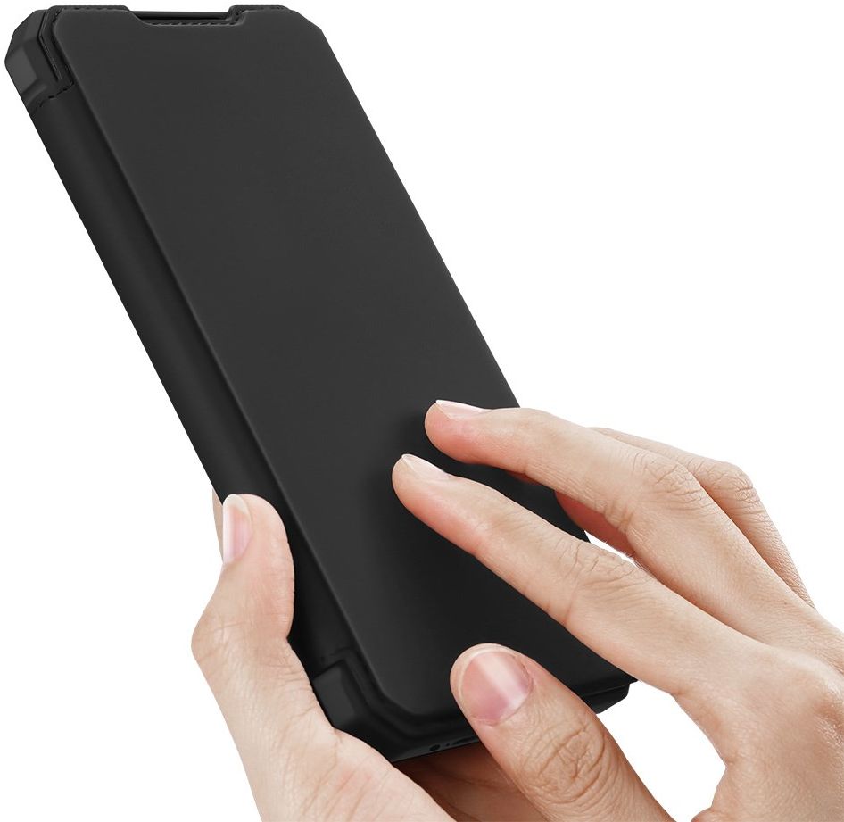 Dux Ducis Skin X Series Samsung Galaxy A12 Hoesje Book Case Zwart afbeelding 8
