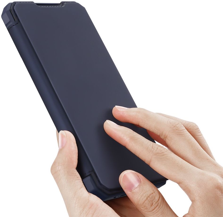 Dux Ducis Skin X Series Samsung Galaxy A12 Hoesje Book Case Blauw afbeelding 8