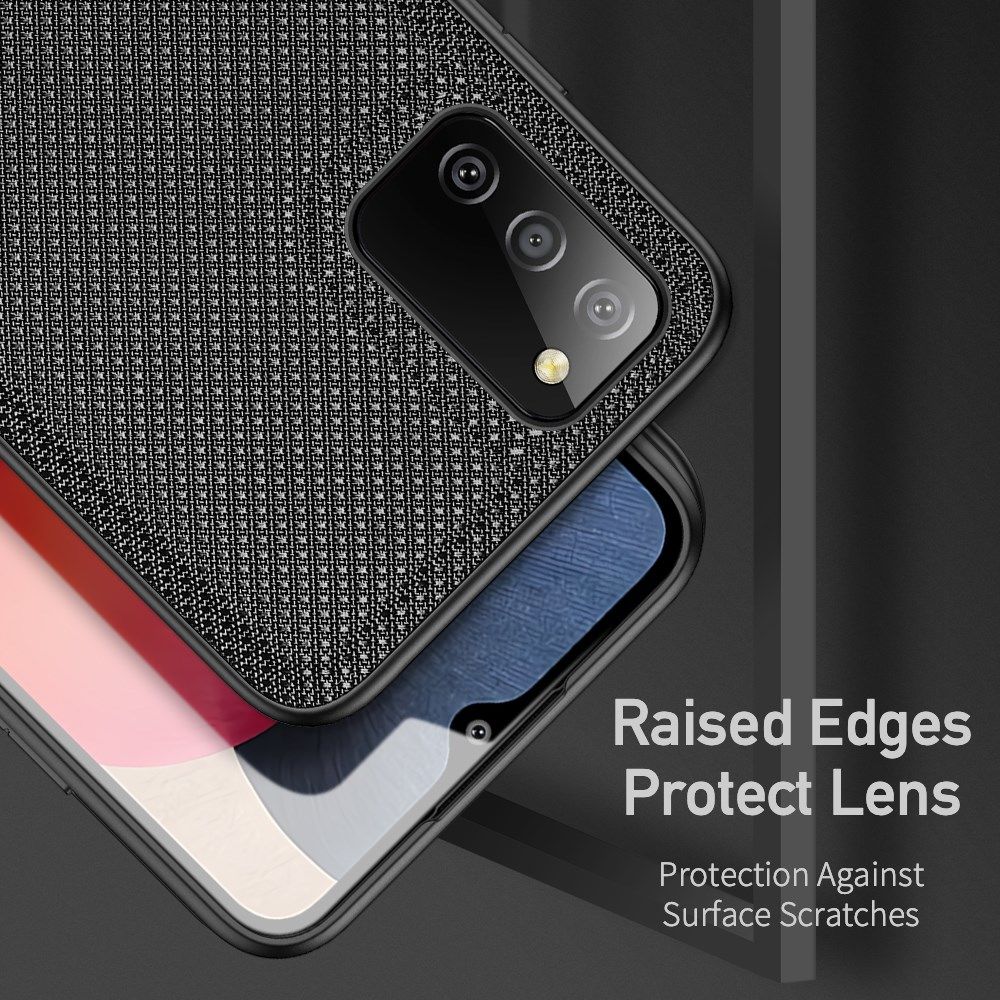 Dux Ducis Fino Series Samsung Galaxy A02s Hoesje Back Cover Zwart afbeelding 3