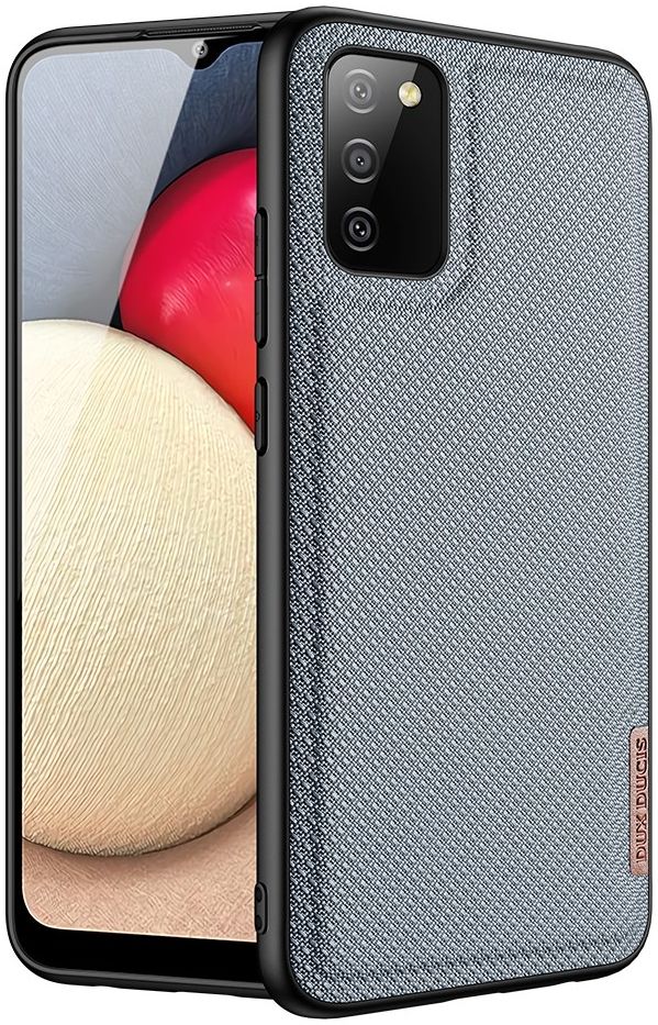 Dux Ducis Fino Series Samsung Galaxy A02s Hoesje Back Cover Blauw afbeelding 1