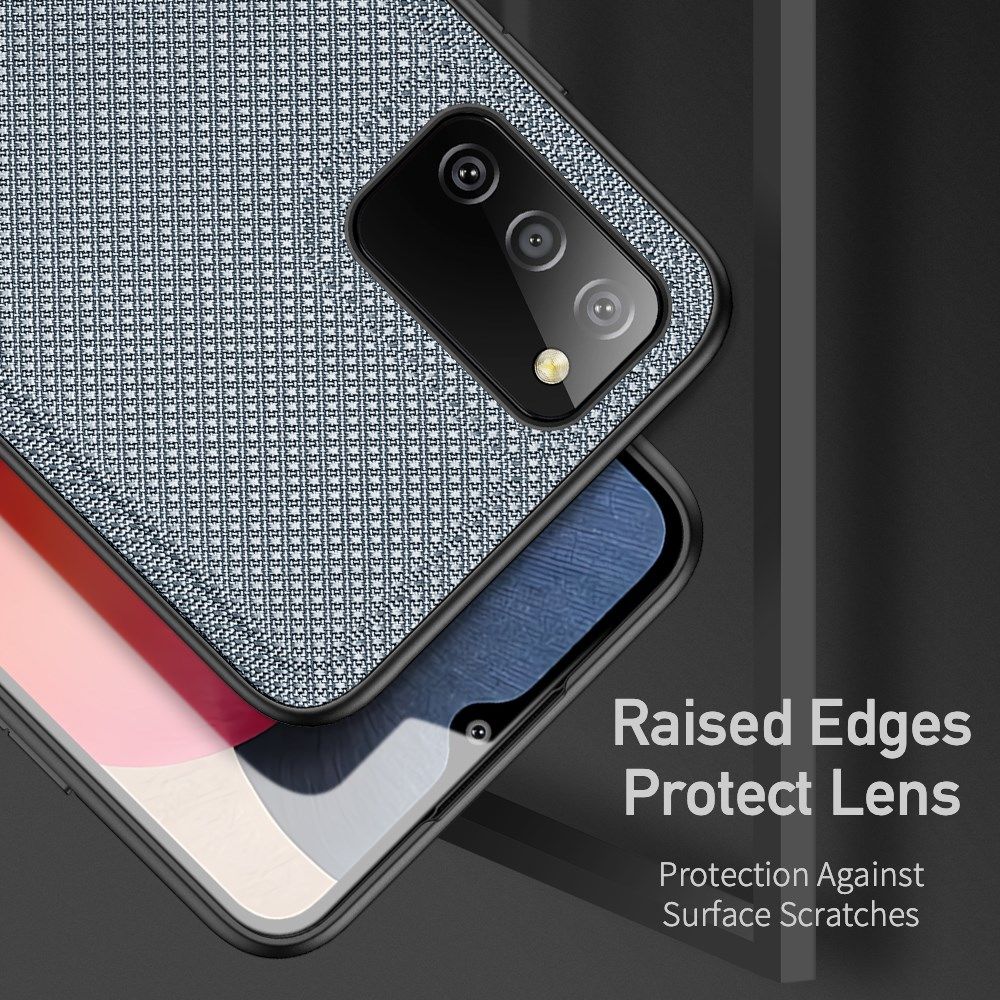 Dux Ducis Fino Series Samsung Galaxy A02s Hoesje Back Cover Blauw afbeelding 3