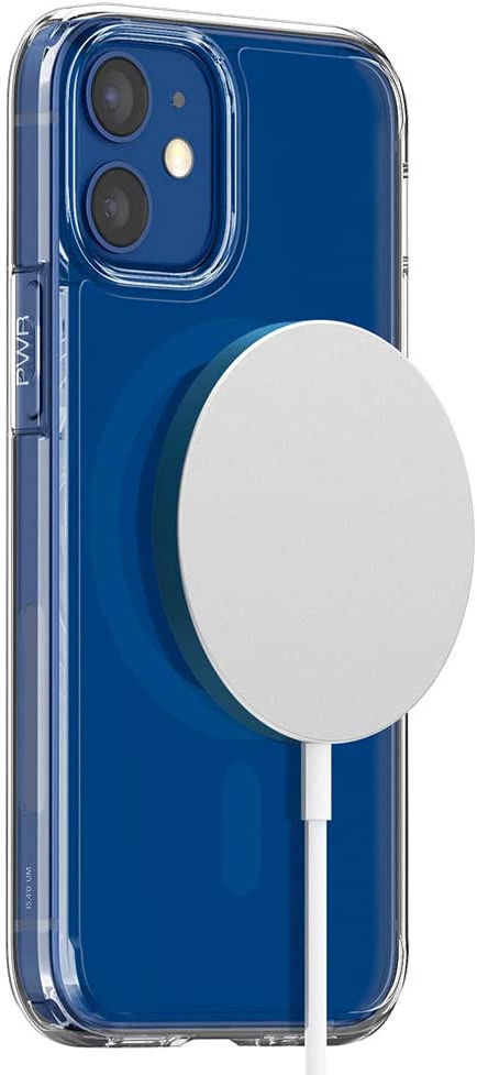 Spigen Ultra Hybrid iPhone 12/12 Pro Hoesje MagSafe Transparant/Blauw afbeelding 4