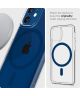 Spigen Ultra Hybrid iPhone 12 Mini Hoesje MagSafe Transparant/Blauw