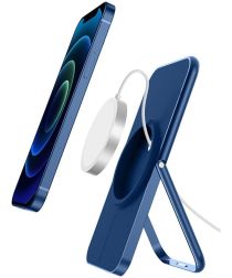 Verstelbare Opvouwbare Houder Standaard voor Apple MagSafe Blauw