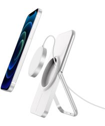 Verstelbare Opvouwbare Houder Standaard voor Apple MagSafe Wit