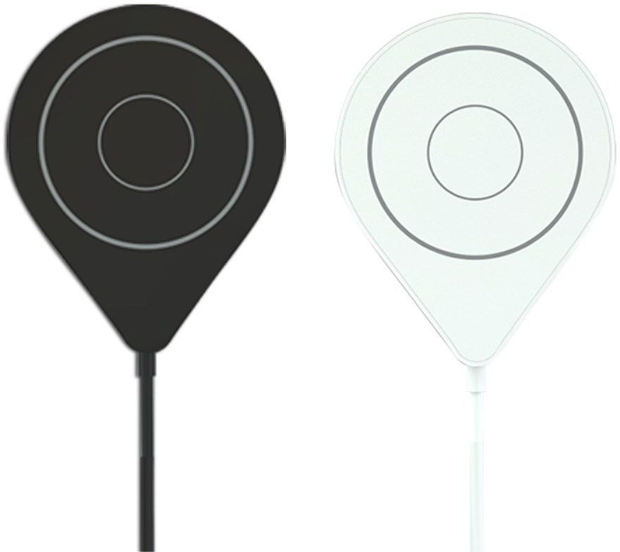 T15 Compacte Magnetisch Draadloze Oplader 15W voor Apple MagSafe Wit afbeelding 2