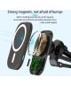 Ventilatierooster/Dashboard Telefoon Houder voor MagSafe 15W Zwart