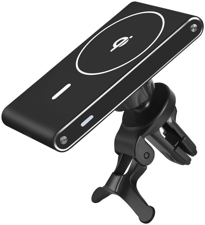 M5 Telefoonhouder Ventilatierooster met MagSafe en 7.5W Opladen Zwart afbeelding 6