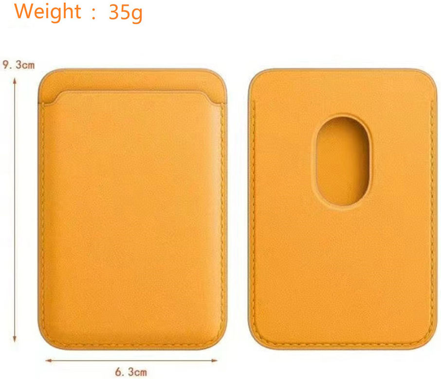 Magnetische Kaarthouder met Apple MagSafe Wallet Bruin afbeelding 4