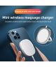 Magnetische Draadloze Oplader voor MagSafe 15W met Standaard Wit