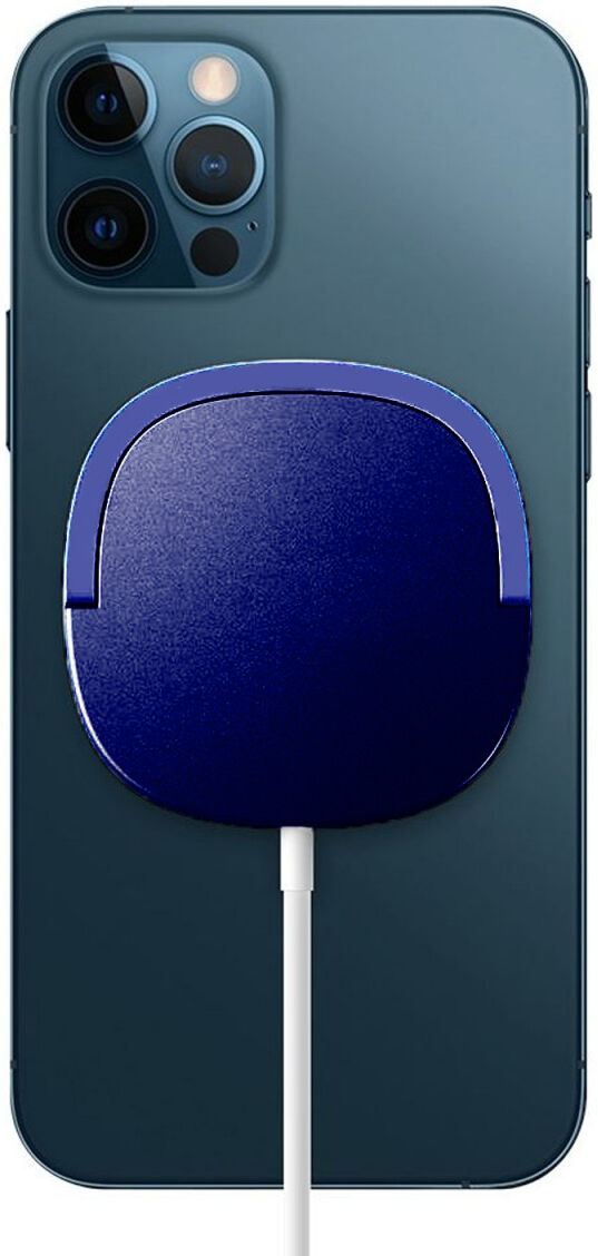 Magnetische Draadloze Oplader voor MagSafe 15W met Standaard Blauw afbeelding 1