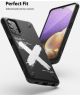 Ringke Onyx Design Samsung Galaxy A32 5G Hoesje Flexibel TPU Zwart