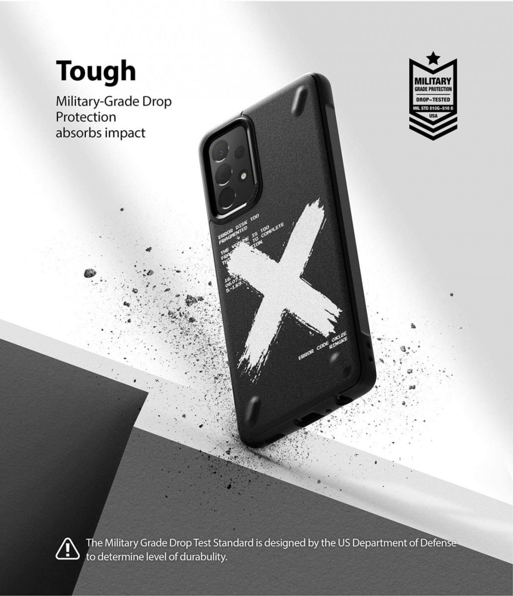 Ringke Onyx Samsung Galaxy A52 / A52S Hoesje Flexibel TPU Zwart afbeelding 3