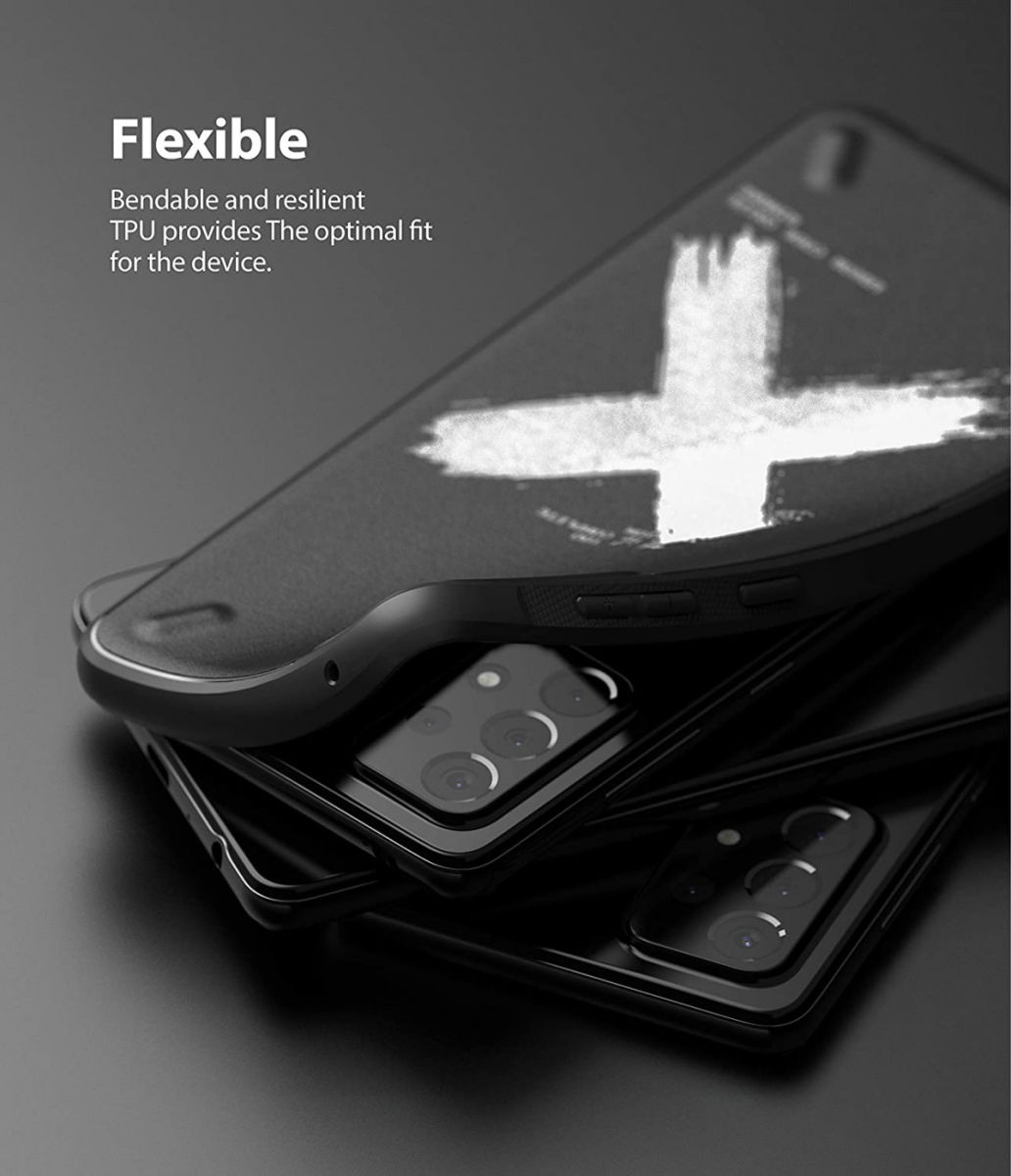 Ringke Onyx Samsung Galaxy A52 / A52S Hoesje Flexibel TPU Zwart afbeelding 5