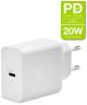 Mobilize Fast Travel Charger 20W USB-C Power Delivery Oplader Wit
