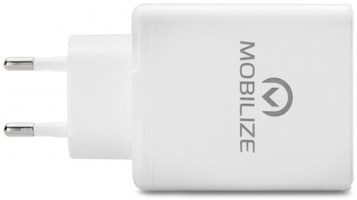 Mobilize Fast Travel Charger 20W USB-C Power Delivery Oplader Wit afbeelding 2