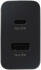 Originele Samsung 35W Power Adapter Duo USB-C / USB-A Snellader Zwart afbeelding 2