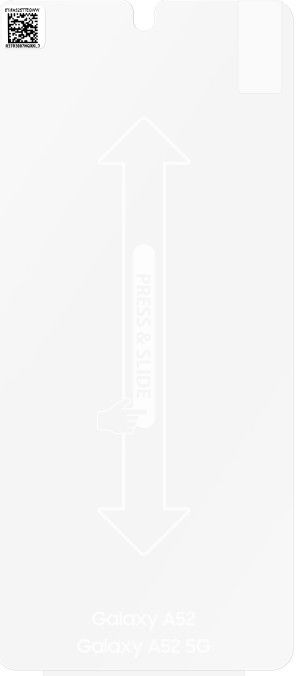 Originele Samsung Galaxy A52 / A52S Screen Protector Tempered Glass afbeelding 5