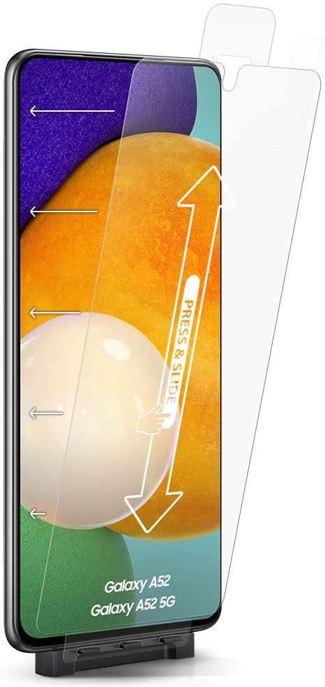 Originele Samsung Galaxy A52 / A52S Screen Protector Tempered Glass afbeelding 3