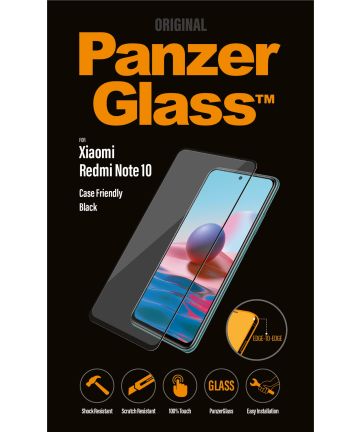 PanzerGlass Xiaomi Redmi Note 10/10S Screen Protector Case Friendly Screen Protectors