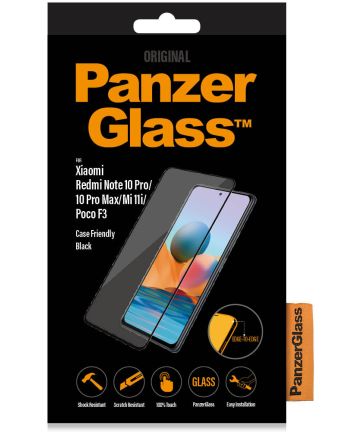 PanzerGlass Xiaomi Redmi Note 10 Pro/Poco F3/Mi 11i Screen Protector Screen Protectors