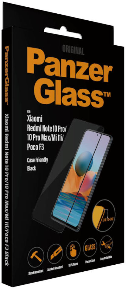 PanzerGlass Xiaomi Redmi Note 10 Pro/Poco F3/Mi 11i Screen Protector afbeelding 6