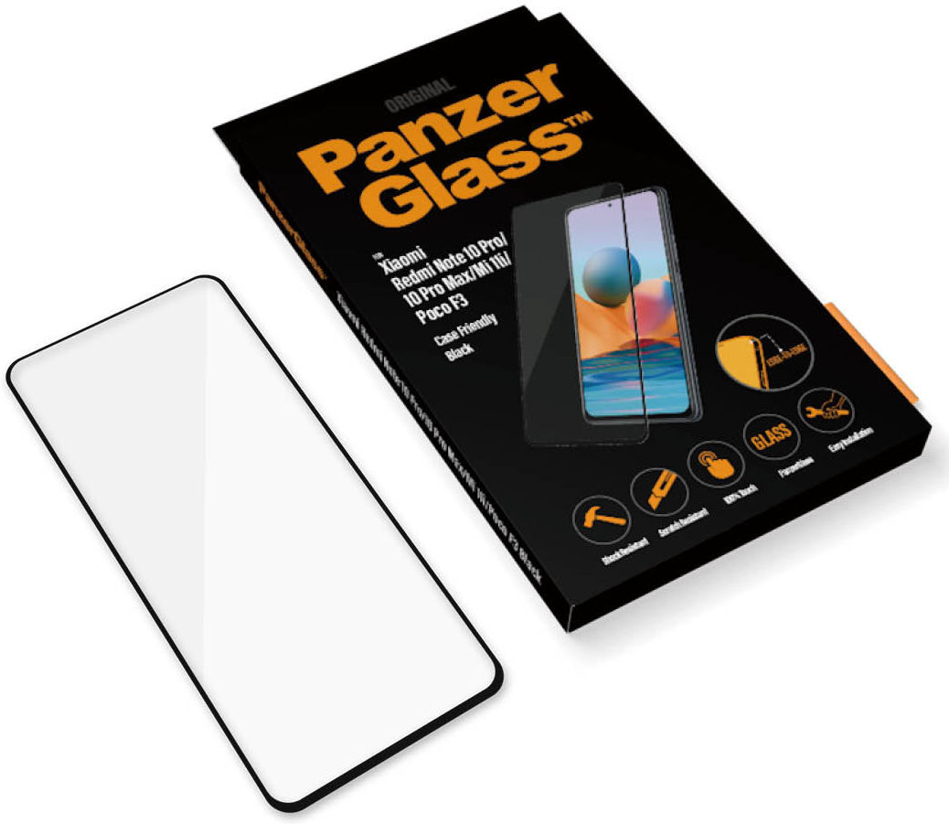 PanzerGlass Xiaomi Redmi Note 10 Pro/Poco F3/Mi 11i Screen Protector afbeelding 8