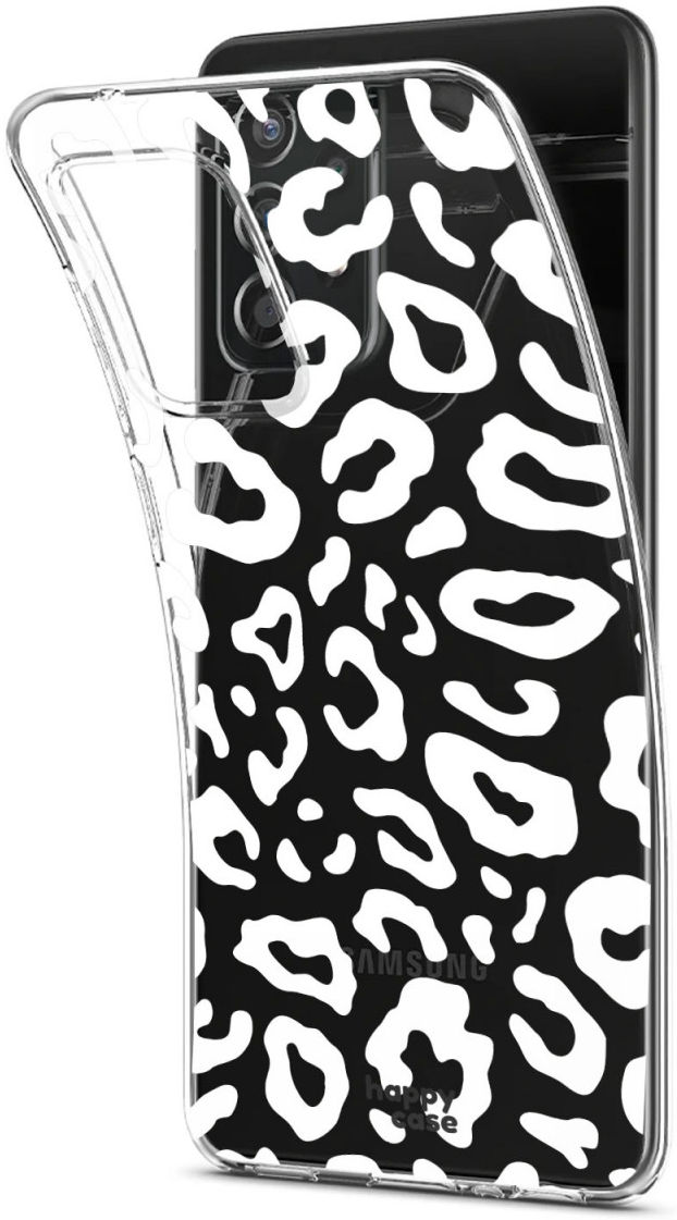 HappyCase Samsung Galaxy A52 / A52S Hoesje Flexibel TPU Luipaard afbeelding 2
