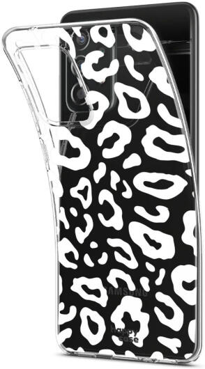 HappyCase Samsung Galaxy A52 / A52S Hoesje Flexibel TPU Luipaard afbeelding 2