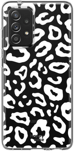 HappyCase Samsung Galaxy A52 / A52S Hoesje Flexibel TPU Luipaard afbeelding 10