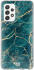 HappyCase Samsung Galaxy A52 / A52S Hoesje Flexibel TPU Aqua Marmer afbeelding 9