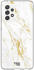 HappyCase Samsung Galaxy A52 / A52S Hoesje Flexibel TPU Wit Marmer afbeelding 8