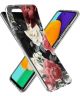 HappyCase Samsung Galaxy A52 / A52S Hoesje Flexibel TPU Rozen